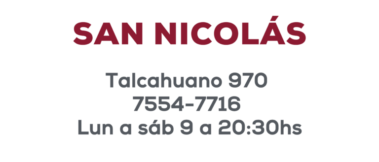 Sucursal San Nicolas