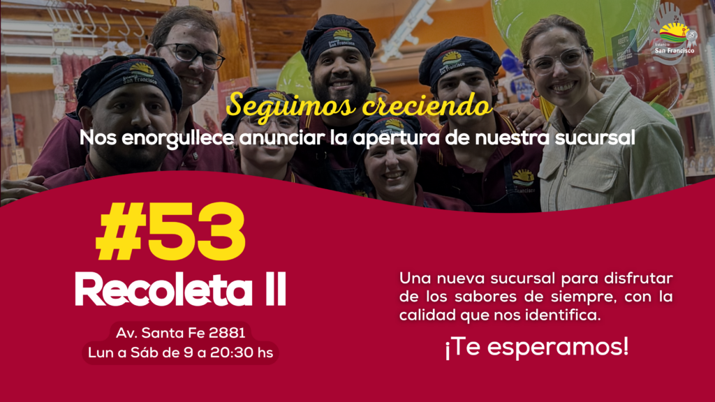 BANNER ESF - Apertura SUCURSAL 53 Recoleta II